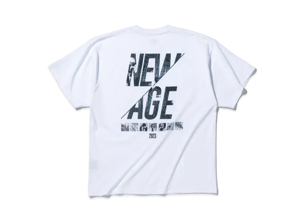 NEW ERA x KOSUKE KAWAMURA Short Sleeve Oversized Cotton T-shirt New Age "White"