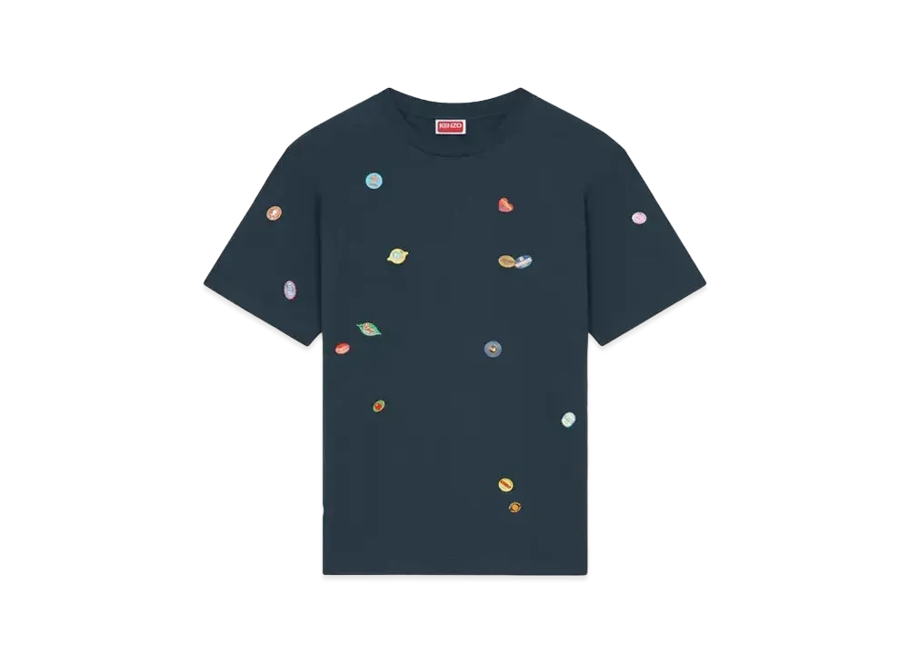 KENZO 'FRUIT STICKERS' Classic T-shirt "Midnight Blue"