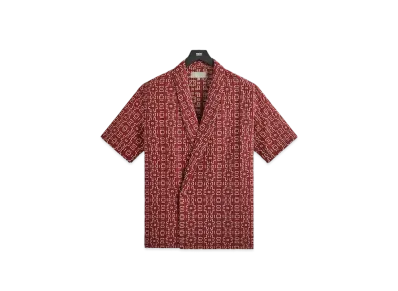 Kith Textured Stitch Thompson Crossover Shirt "Bitters"