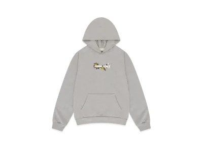 DENIM TEARS Embroidered Logo Hoodie "Grey"