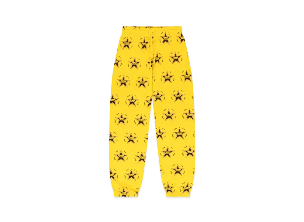 DENIM TEARS Every Tear Is A Star Sweat Pants "Yellow"