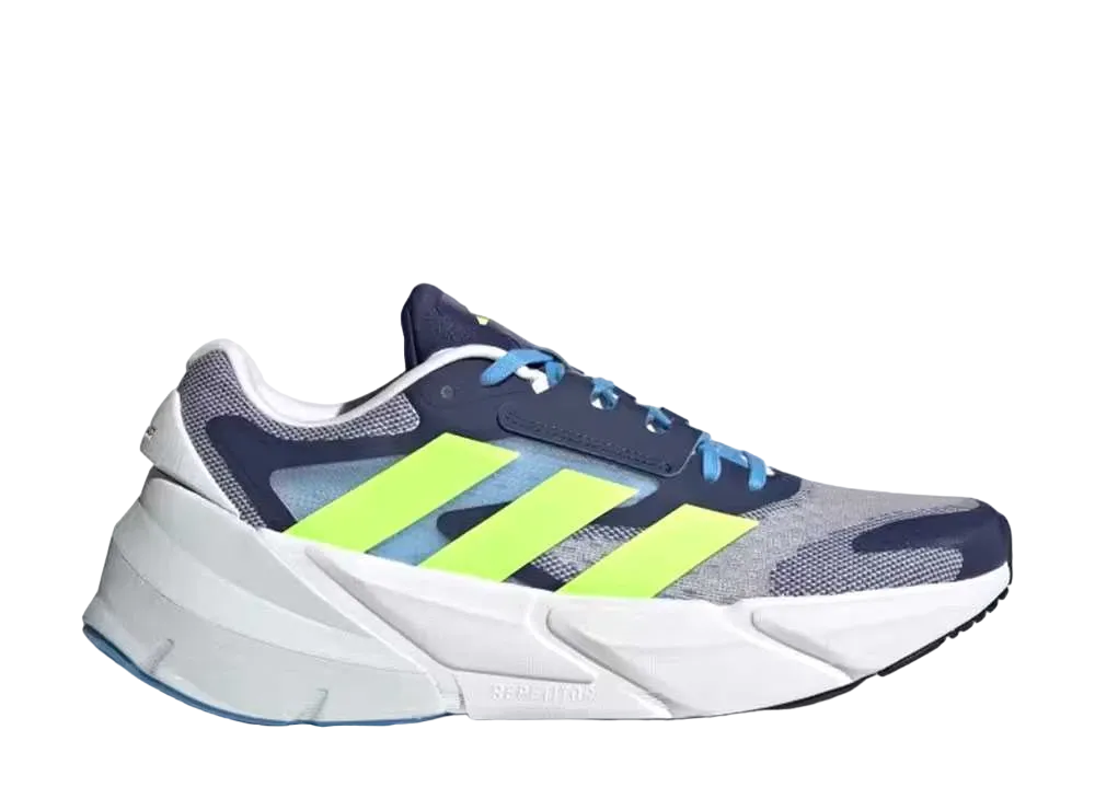 adidas Adistar 2.0 Running "Cloud White/Lucid Lemon/Dark Blue"