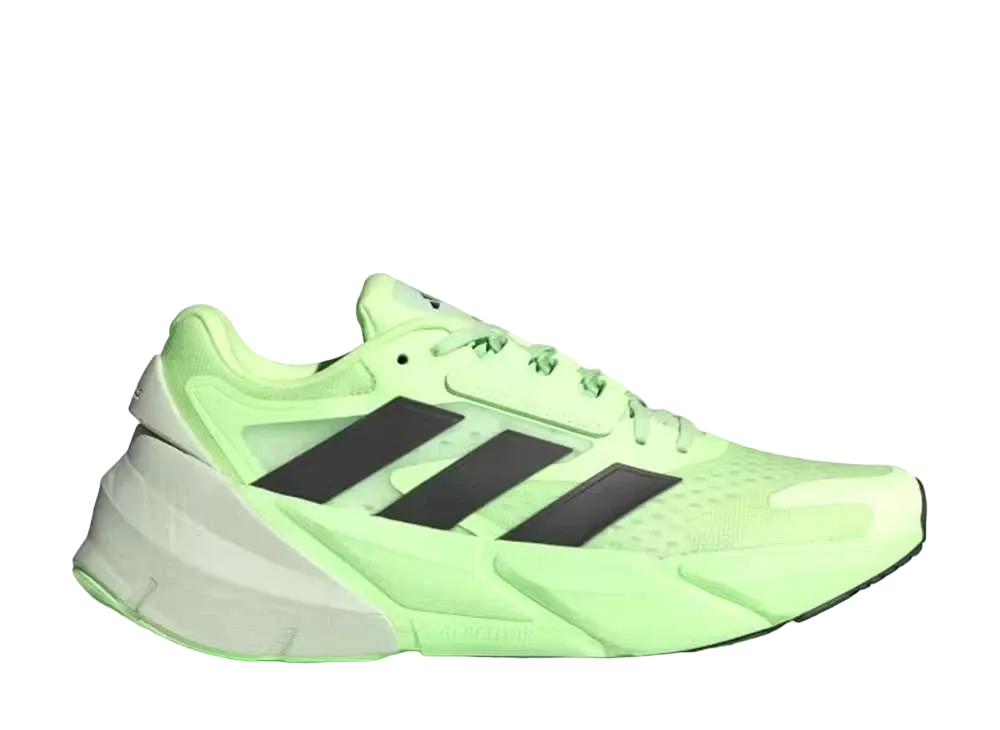 アディダス アディスター 2.0 ランニング "セミグリーンスパーク/コアブラック/グリーンスパーク"