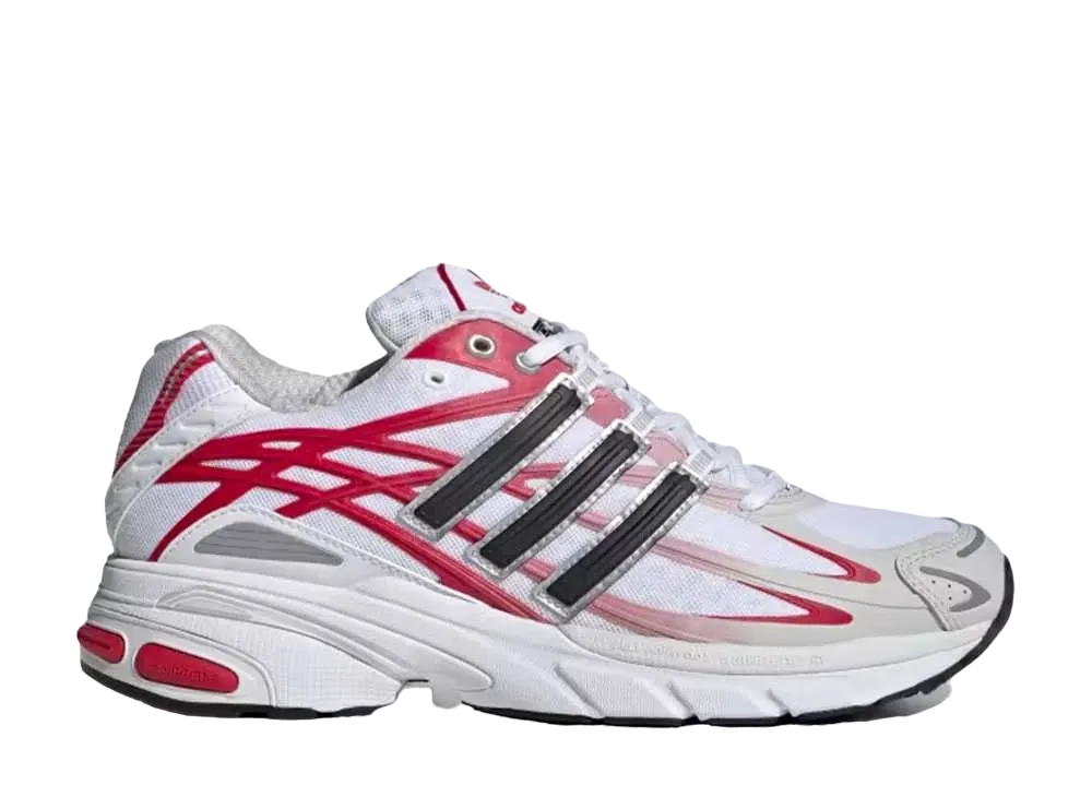 アディダス アディスター クッション 3 "クラウドホワイト/コアブラック/ベタースカーレット"