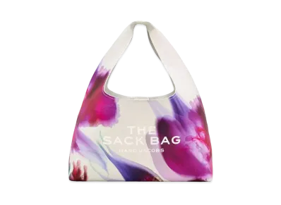 Marc Jacobs The Future Floral Leather Sack Bag "White Multi"