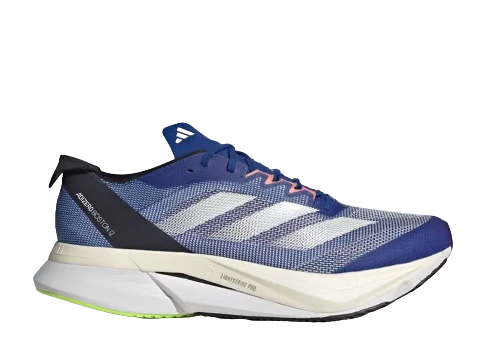 adidas Adizero Boston 12 "Royal Blue/Zero Metalic/Lucid Lemon"