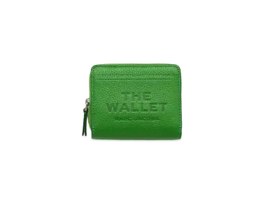 Marc Jacobs The Leather Compact Wallet Mini "Kiwi"