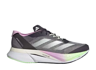 adidas Adizero Boston 12 "Aurora Black/Zero Metalic/Green Spark"