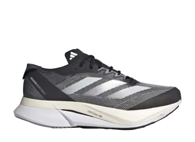 adidas Adizero Boston 12 Wide "Core Black/Cloud White/Carbon"