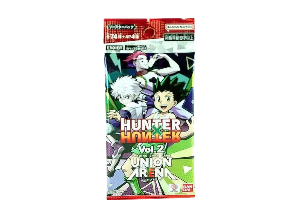 UNION ARENA Booster Pack "HUNTERxHUNTER Vol.2" Pack