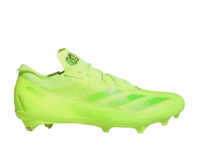 adidas Adizero Electric Snack Attack American Football Cleats "Team Solar Green/Team Solar Yellow 2"