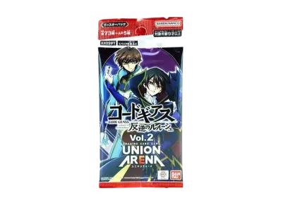 ユニオンアリーナ ブースターパック「コードギアス 反逆のルルーシュ Vol.2」 パック