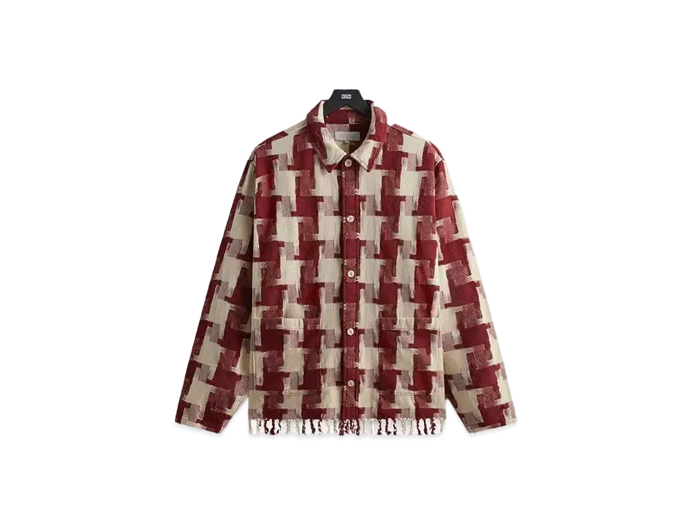 Kith Jumbo Houndstooth Overshirt "Bitters"