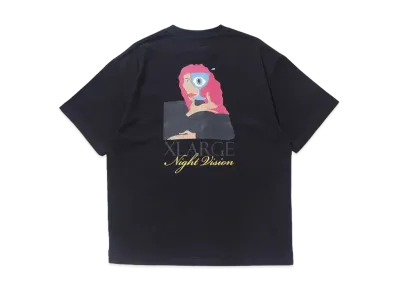 XLARGE NIGHT VISION S/S TEE "BLACK"