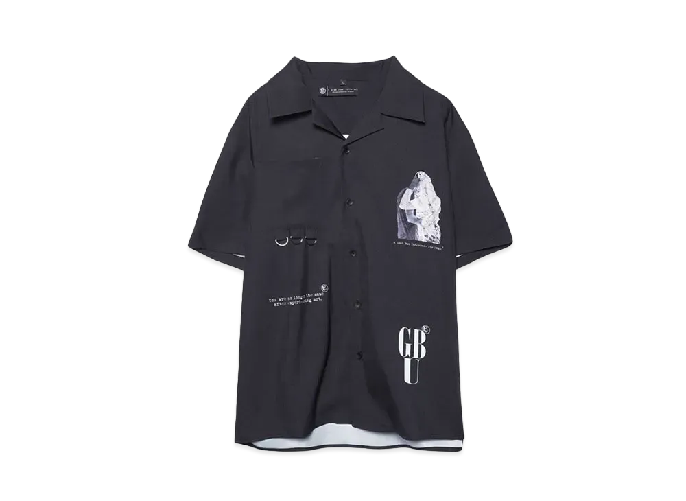 A GOOD BAD INFLUENCE LIFE IS HTML S/S SHIRT "BLACK"