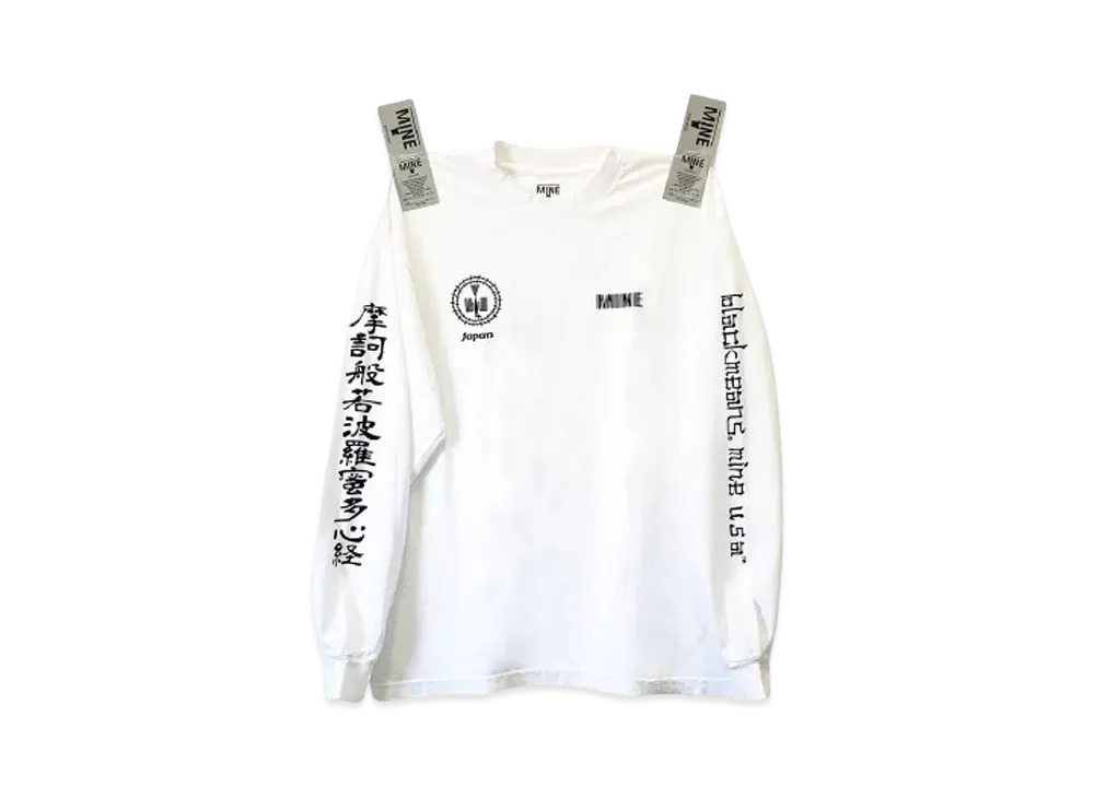 BLACKMEAN x MINE USA S #01 L/S "White"