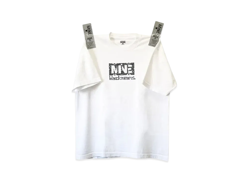BLACKMEANS x MINE USA #02 S/S "White"