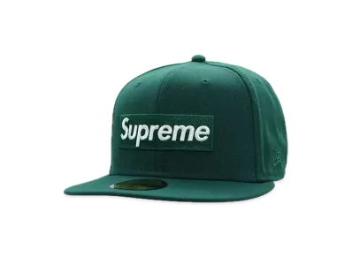 Supreme Sharpie Box Logo New Era "Dark Green"