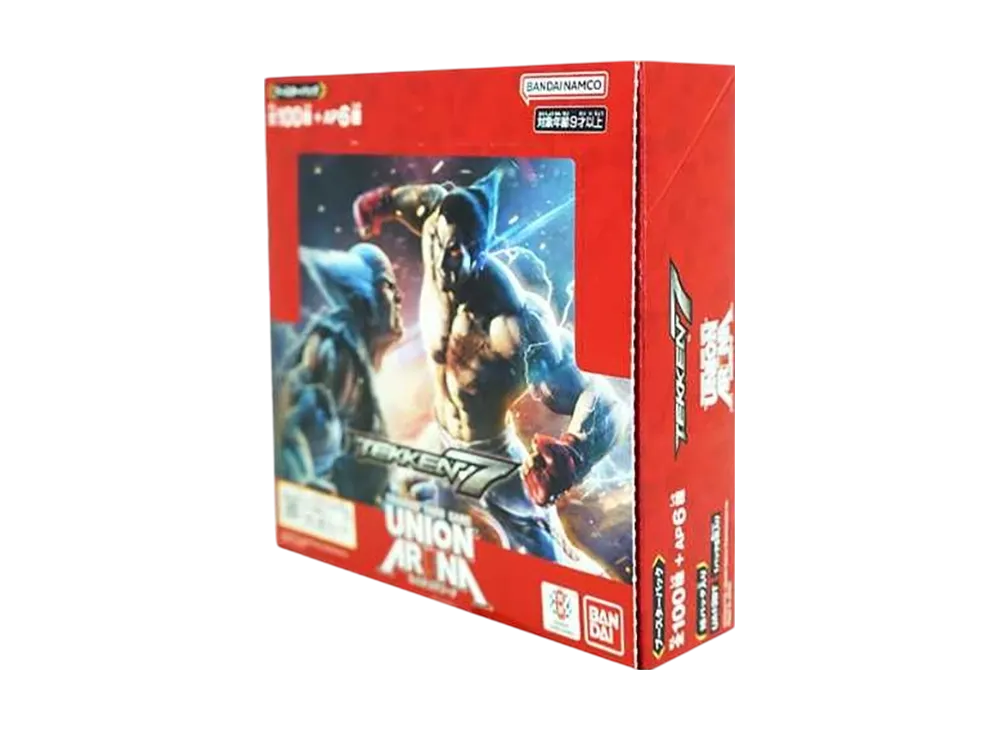 ユニオンアリーナ ブースターパック「鉄拳7」ボックス通販・買取・相場 ユニオンアリーナ ブースターパック「鉄拳7」ボックス通販・買取・相場