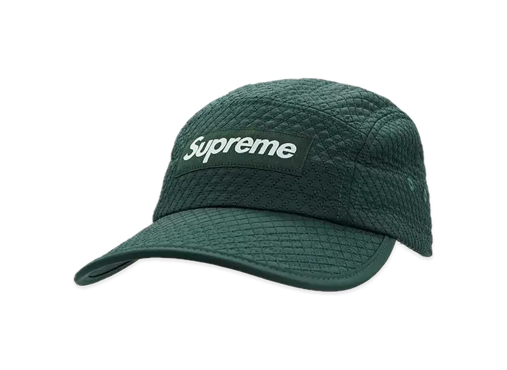 Supreme Micro Quilted Camp Cap "Pine"