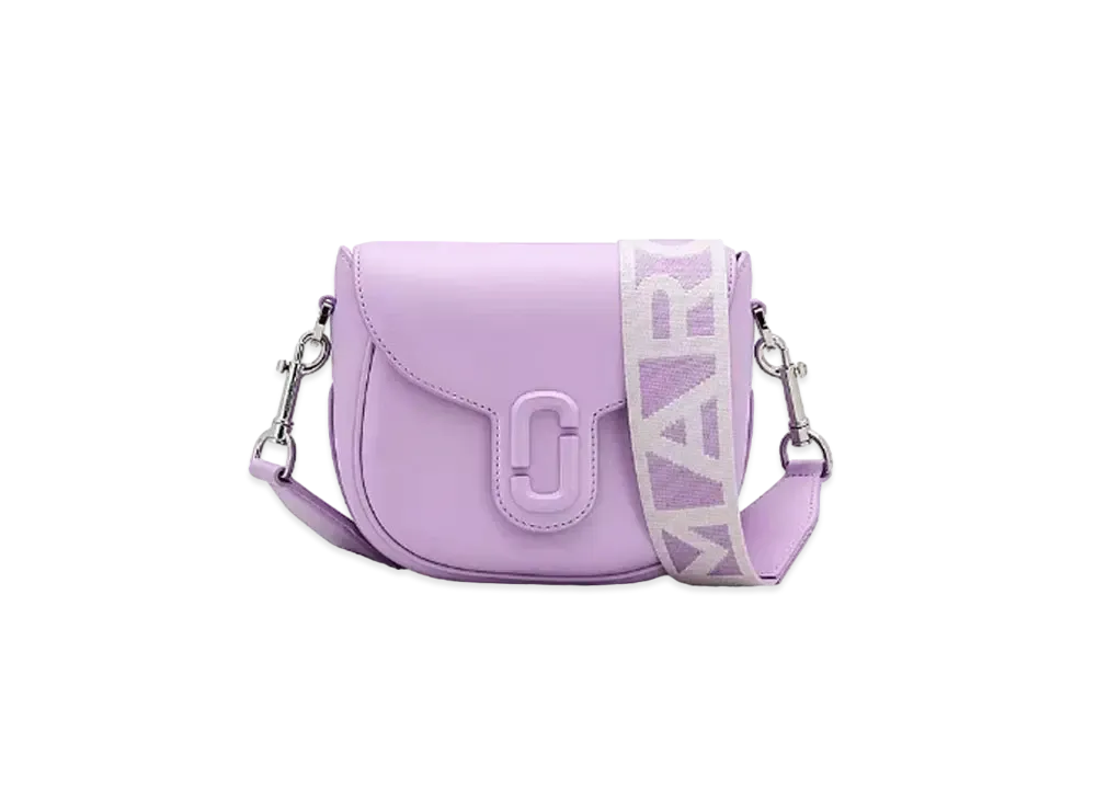 Marc Jacobs The Leather Covered J Marc Saddle Bag Small "Wisteria"