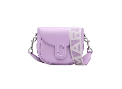 Marc Jacobs The Leather Covered J Marc Saddle Bag Small "Wisteria"