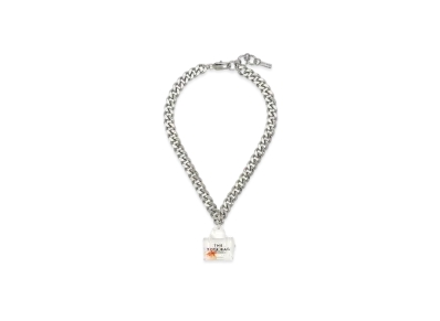 Marc Jacobs Clear Mini Icon Tote Bag Goldfish Necklace "Silver/Clear"
