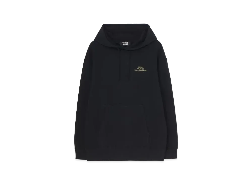 WILDSIDE Yohji Yamamoto x BROSH Pullover Hoodie (Tattoo) "Black"