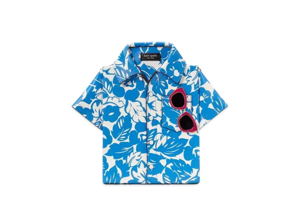 kate spade Playa Print 3D Shirt Crossbody "Summer Night Multi"