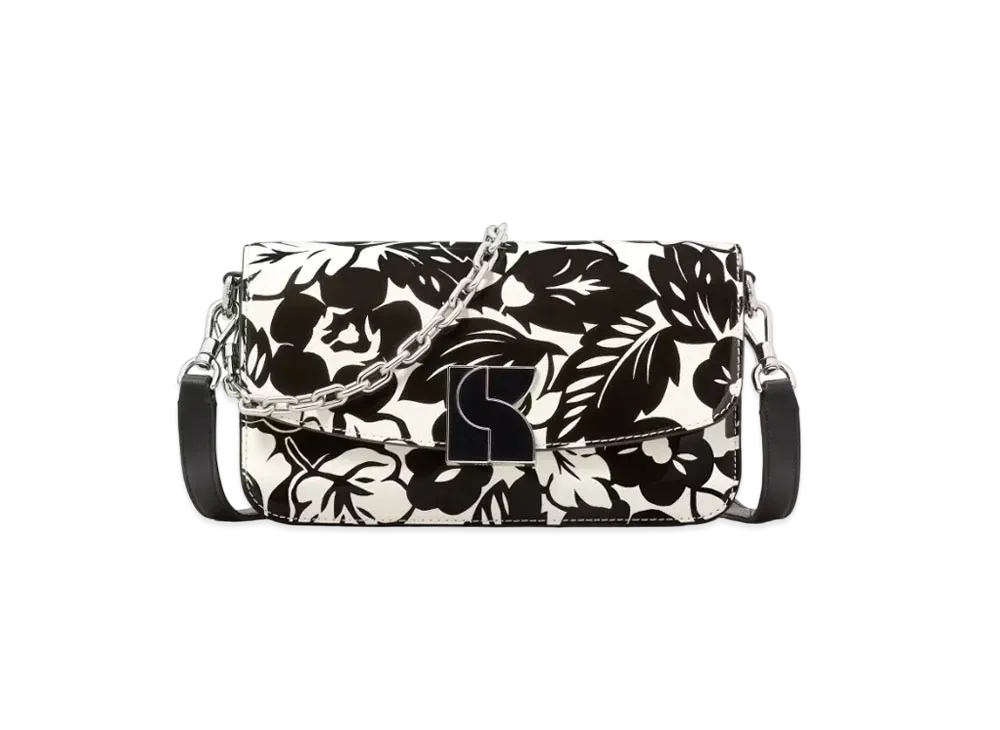 kate spade Dakota Tropical Foliage Small Crossbody "Black Multi"