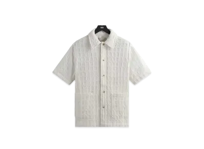 Kith Honeycomb Dobby Boxy Collared Overshirt "Skill"