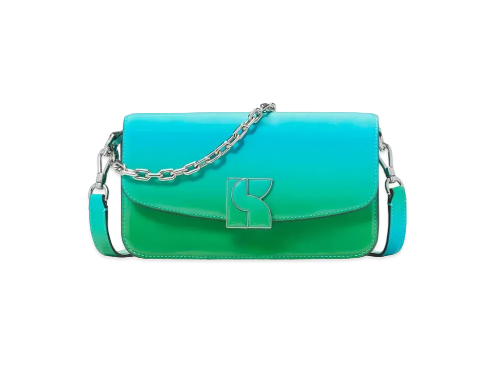 kate spade Dakota Ombre Small Crossbody "Mint Liqueur Multi"