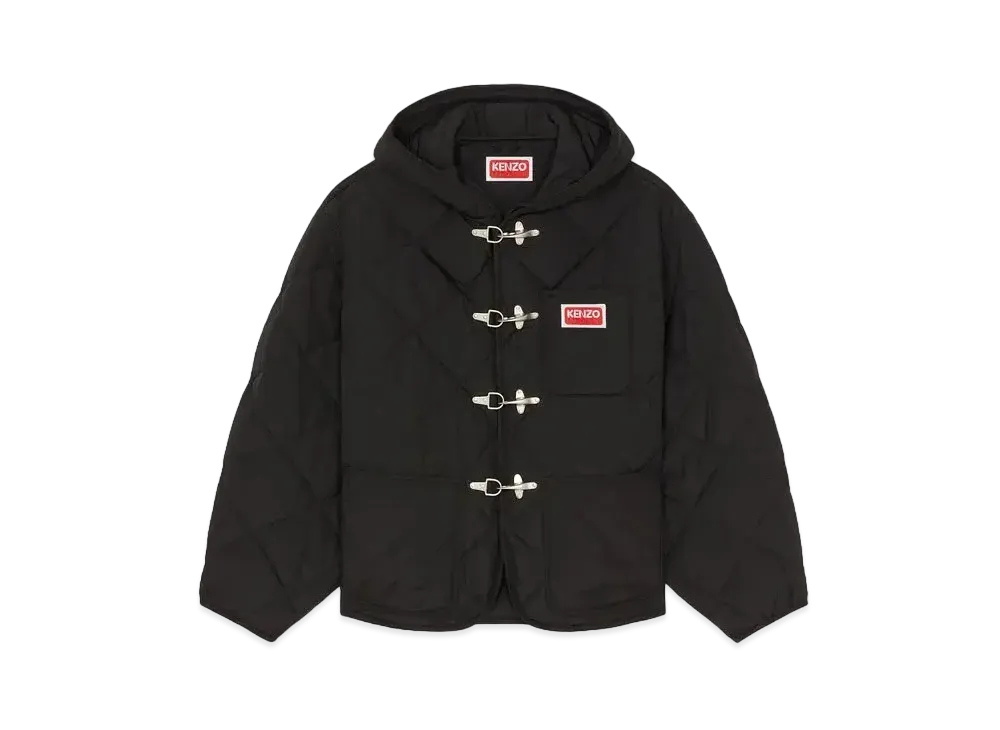 KENZO 'PARIS' Oversize Padded Jacket "Black"