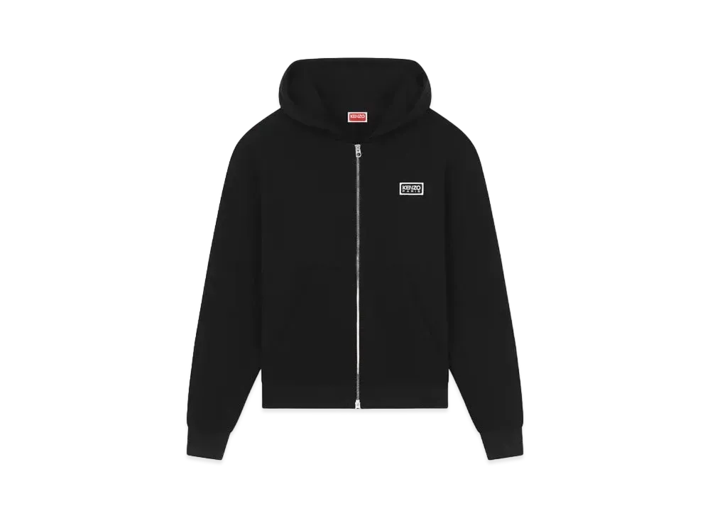 KENZO 'PARIS' Embroidery Hoodie "Black"