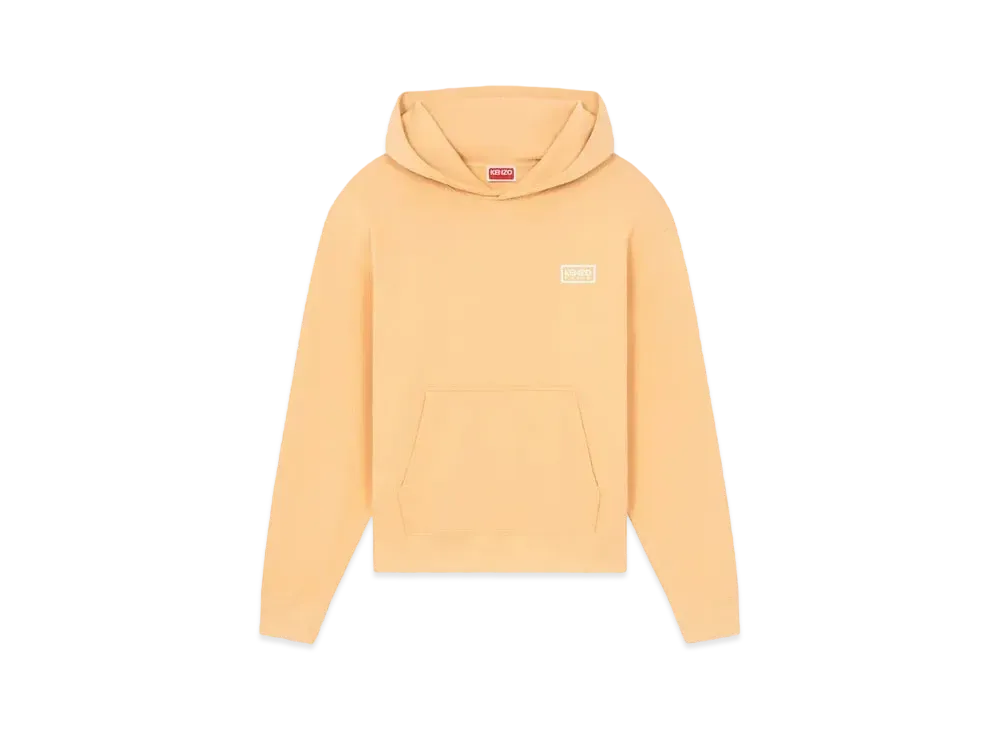 KENZO 'PARIS' Two-Tone Embroidery Hoodie "Camel"
