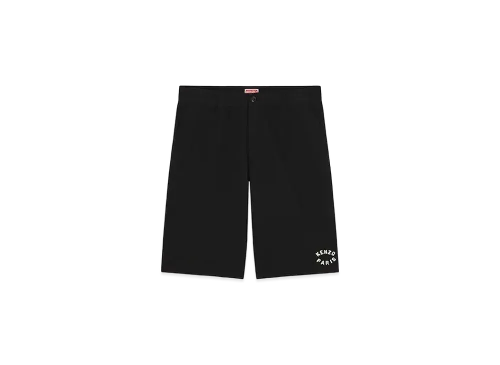 KENZO 'PARIS' Chino Short Pants "Black"