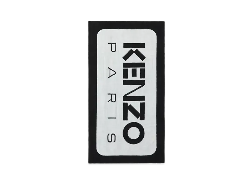 KENZO 'PARIS' Beach Towel "White"