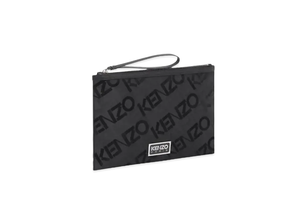 KENZO 'PARIS' Large Pouch "Black"