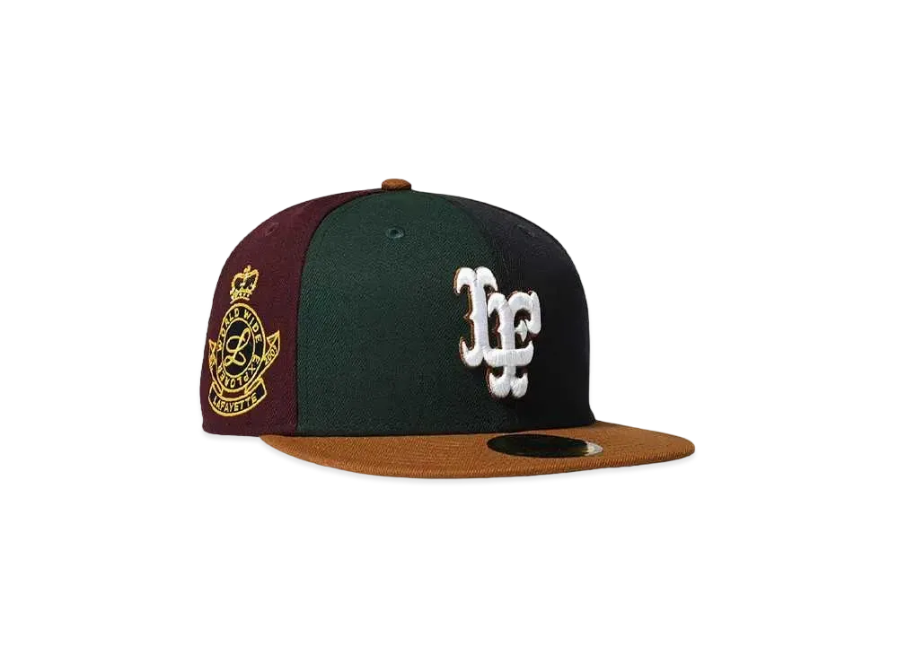 NEW ERA x LFYT LF LOGO 59FIFTY FITTED CAP -COLLEGE COLOR "MULTI"