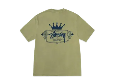 Stussy Built To Last Pig. Dyed Tee "Olive"