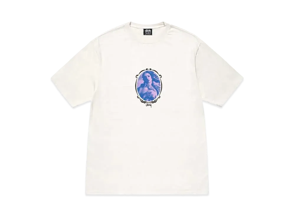 Stussy Venus Oval Pig. Dyed Tee "Natural"