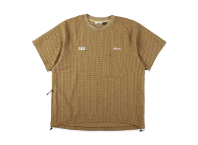 WIND AND SEA x NANGA Dot Air(R) H/S Tops "Beige"