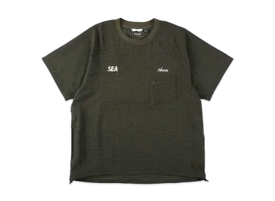 WIND AND SEA x NANGA Dot Air(R) H/S Tops "Olive"