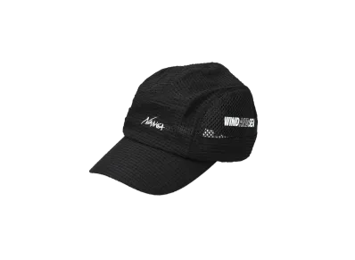 WIND AND SEA x NANGA Dot Air(R) Camp Cap "Black"