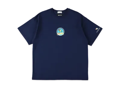 WIND AND SEA x ARNOLD PALMER Circle Logo Tee "Navy"