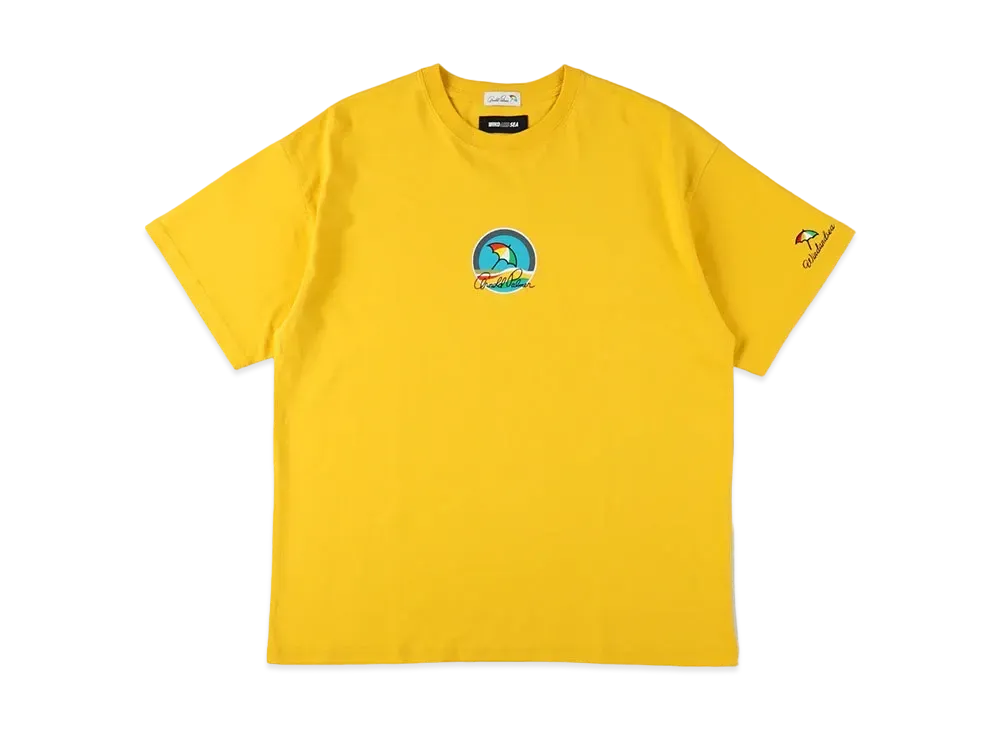 ウィンダンシー x アーノルド パーマー サークル ロゴ Tシャツ "イエロー"
