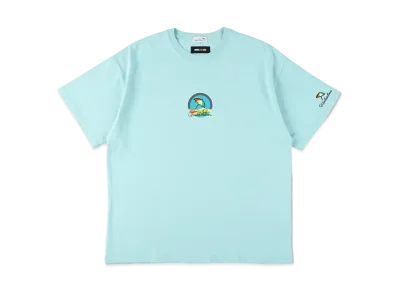 WIND AND SEA x ARNOLD PALMER Circle Logo Tee "Sky Blue"