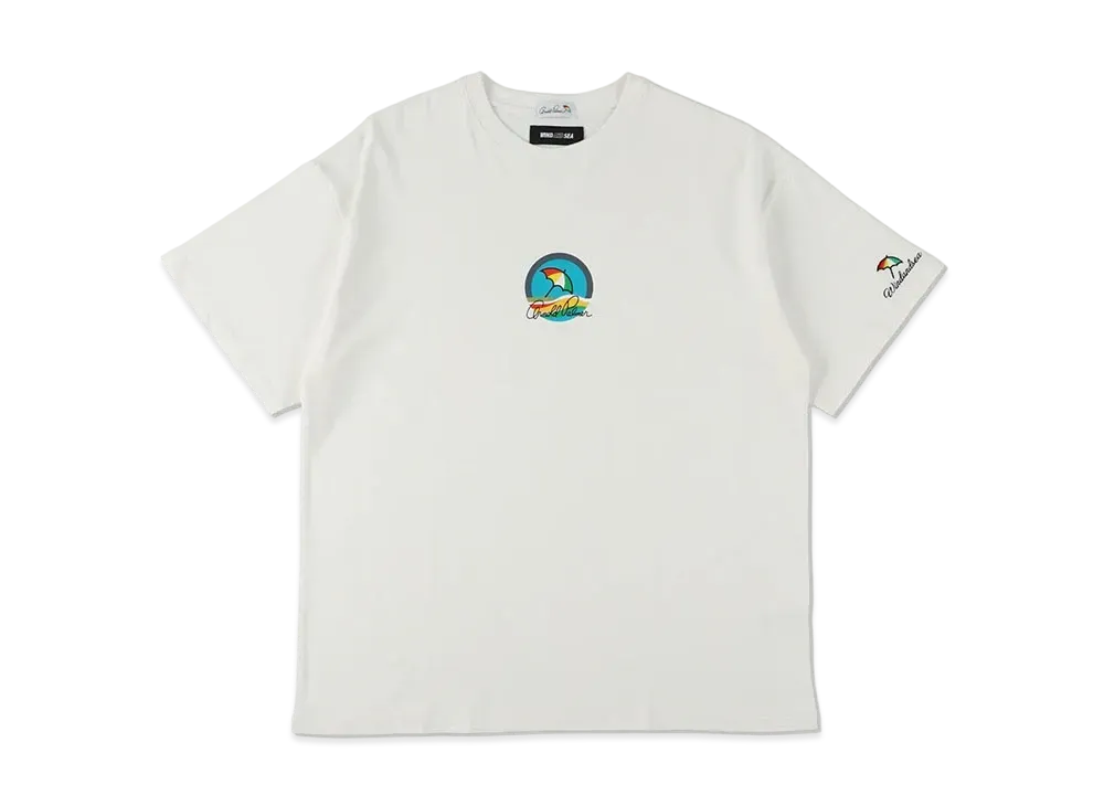WIND AND SEA x ARNOLD PALMER Circle Logo Tee "White"