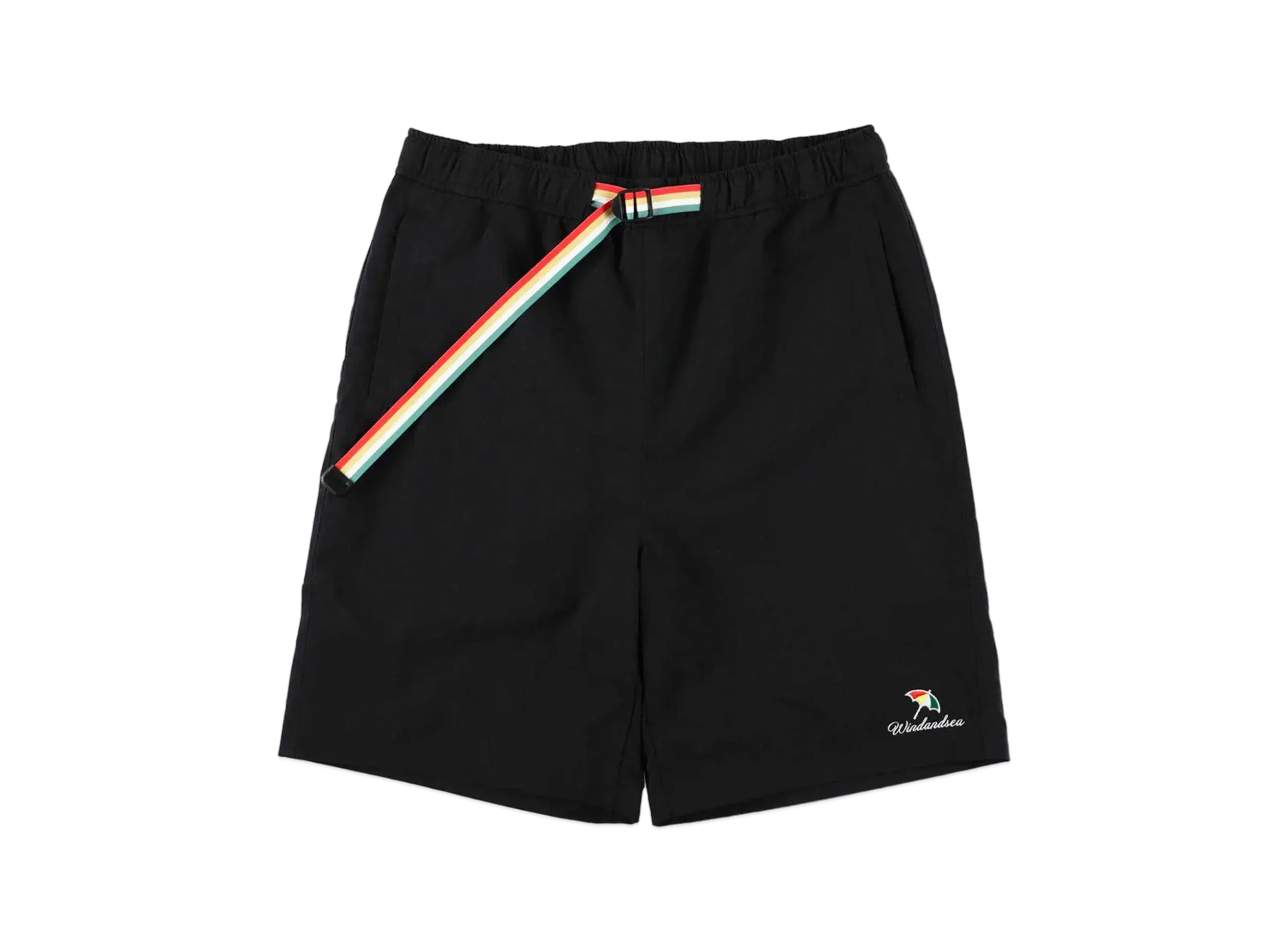 WIND AND SEA x ARNOLD PALMER Nylon Shell Short "Black"