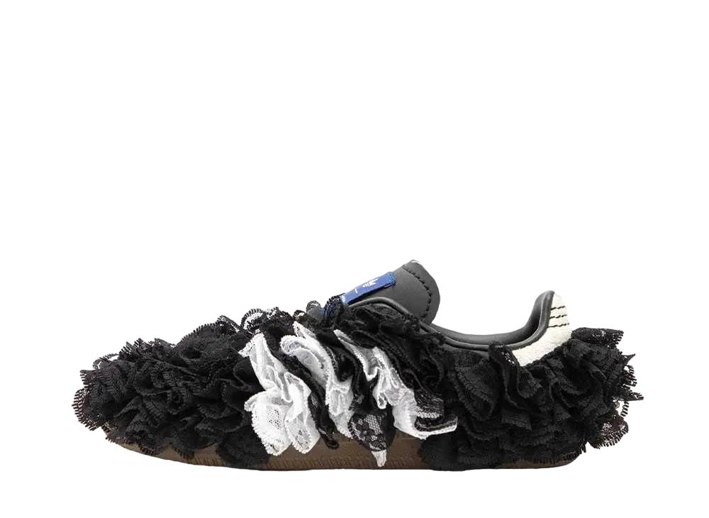 Reverie by Caroline Hu × adidas Women's Samba Lace Upper "Black"